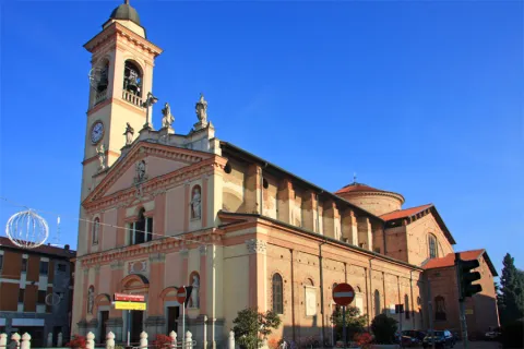 San Clemente, patrono di una chiesa firmata da Antonelli