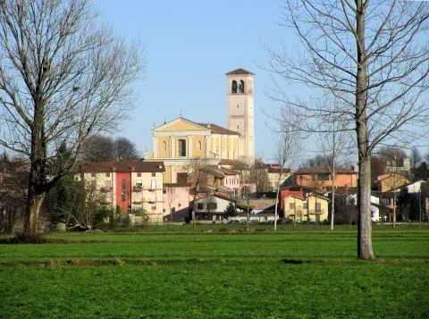 Saint Étienne protomartyr, patron de Bagnolo Cremasco