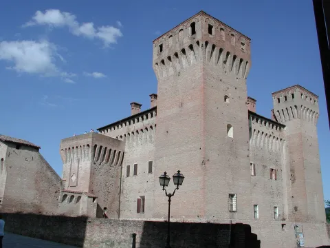 Mappa topografica storica della zona di Vignola