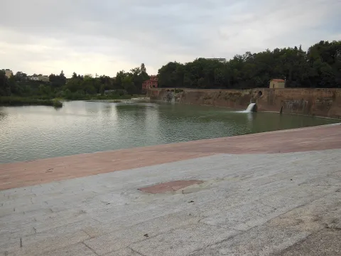 La Chiusa di Casalecchio di Reno e il bacino del fiume Reno a Casalecchio di Reno