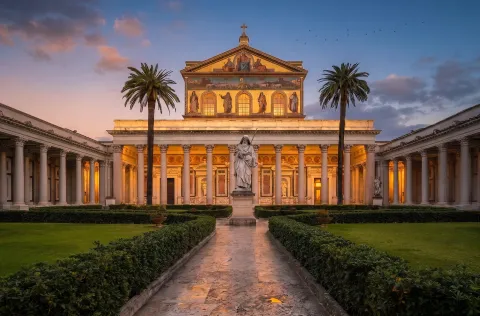 basilica di San Paolo fuori le mura — Roma