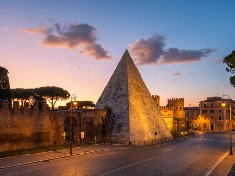 piramide Cestia — Roma