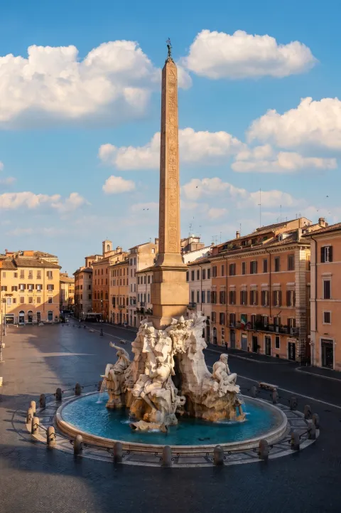 fontana dei Quattro Fiumi — Roma