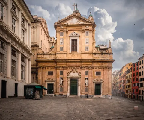 chiesa del Gesù e dei Santi Ambrogio e Andrea — Genova