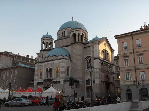 tempio serbo-ortodosso della Santissima Trinità e di San Spiridione — Trieste