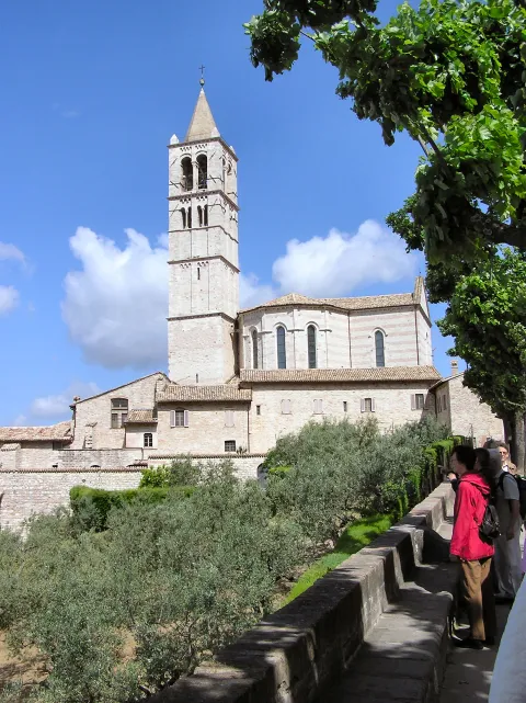 basilica di Santa Chiara — Assisi