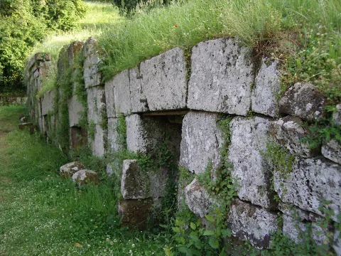 necropoli del Crocifisso del Tufo — Orvieto