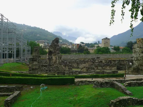teatro romano di Aosta — Aosta