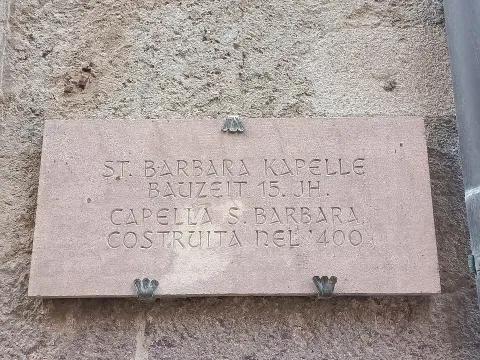 cappella di Santa Barbara — Merano
