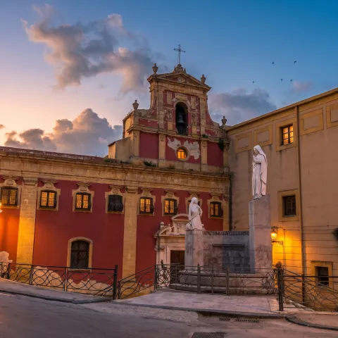 chiesa e monastero di Santa Croce — Caltanissetta