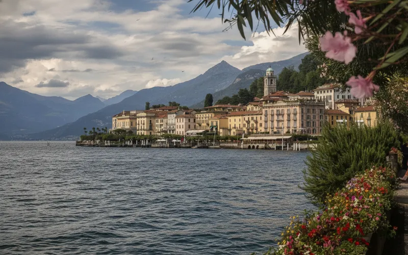 Bellagio and mid-lake Como — Bellagio